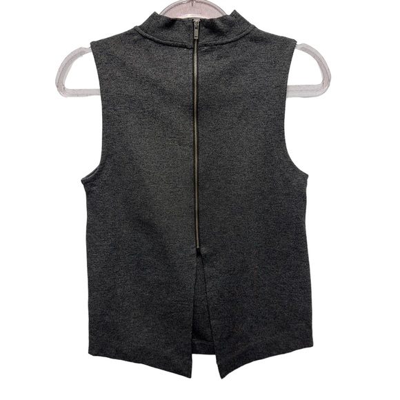 Banana Republic Ponte Knit Structured Oversized Blouse Minimalist Neutral NWOT - Picture 3 of 7